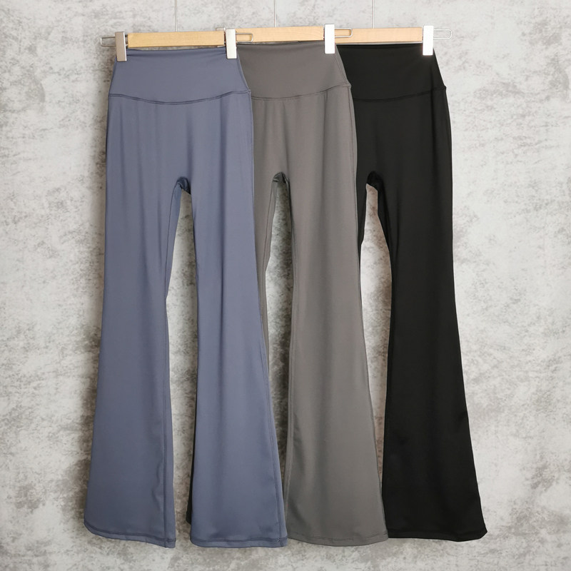 Yoga pants woman outside wearing microlaps medium-high waist lifting hip fashion Lean Dancing Pants Running Training Suit Sports Fitness Pants-Taobao