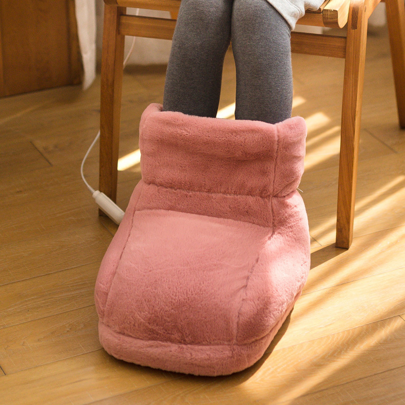 South Pole Warm Feet Bao High Cylinder Men And Women Electric Heating Shoes Electric Heating Pads Inserted Electric Quarters Office God Instrumental Warm Shoes Heating