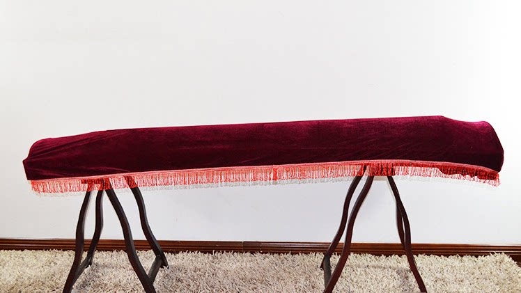 Guzheng cover guzheng hood anti-dust cover anti-dust cover upscale gold velvet simple gold velvet simple guzheng cover guzheng accessories wholesale