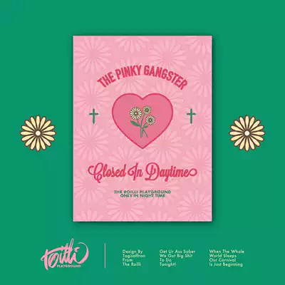 Roilli] childhood memories girl pink cute notebook full color illustration decoration booklet notepad