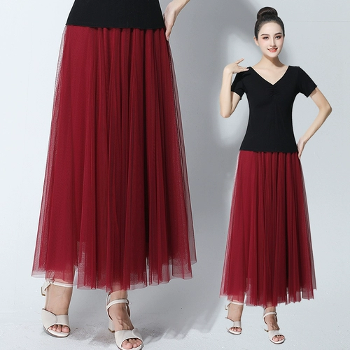 Модная классическая летняя длинная юбка, городской стиль, средней длины