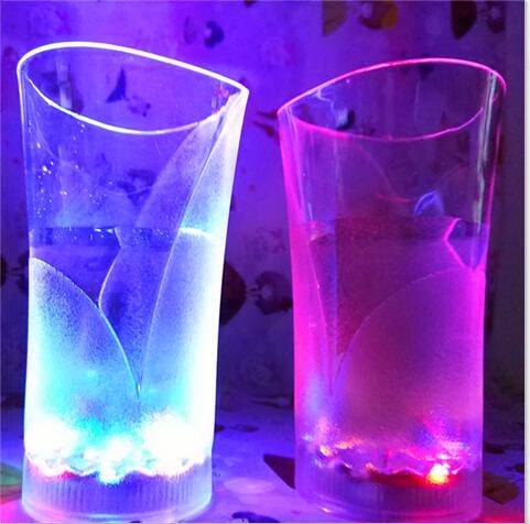 Hengyu water induction colorful flash cup luminous vase water cup lover birthday Valentine's Day Christmas gift