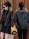 Jasmine Haute Couture Leather Jacket Women 2025 New Autumn and Winter Short Leather Jacket Small Temperament Versatile Trendy Top