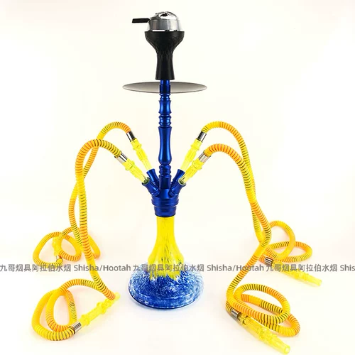 Арабская вода табачная бар ktv Взрыв четырех -тупика Большого дымового цвета Полный комплект шиши