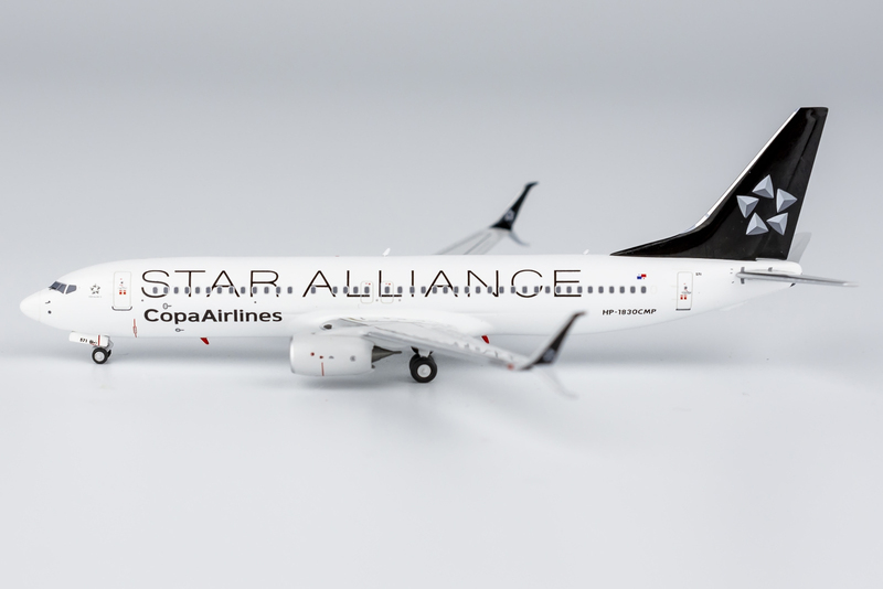 Alloy Airplane Model Ng1/400 B737-800/W Pan American Airways Hp-1830Cmp Star Alliance