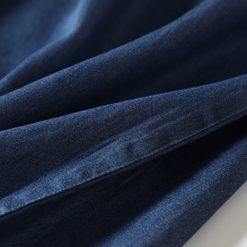 Джинсовые тонкие штаны, оверсайз, на шнурках