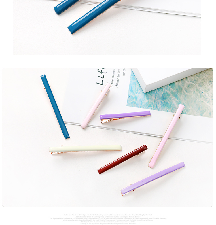 Hàn Quốc đơn giản nhỏ giọt clip clip kẹp tóc kẹp đầu clip bangs mỏ vịt clip người lớn đa năng bên clip trang sức set kẹp tóc cho bé gái