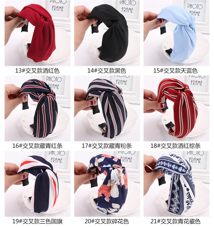 Accessoire coiffure en tissu - Ref 1200381 Image 10