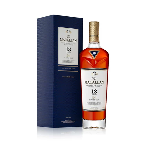 Лицензии] Macallan Macaron Blue Diamond 15 -й год двойной херри бочонок односолодовый виски 700 мл