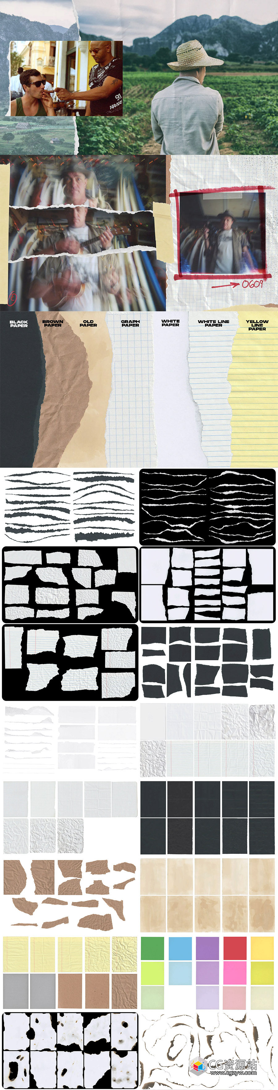 paper texture pack