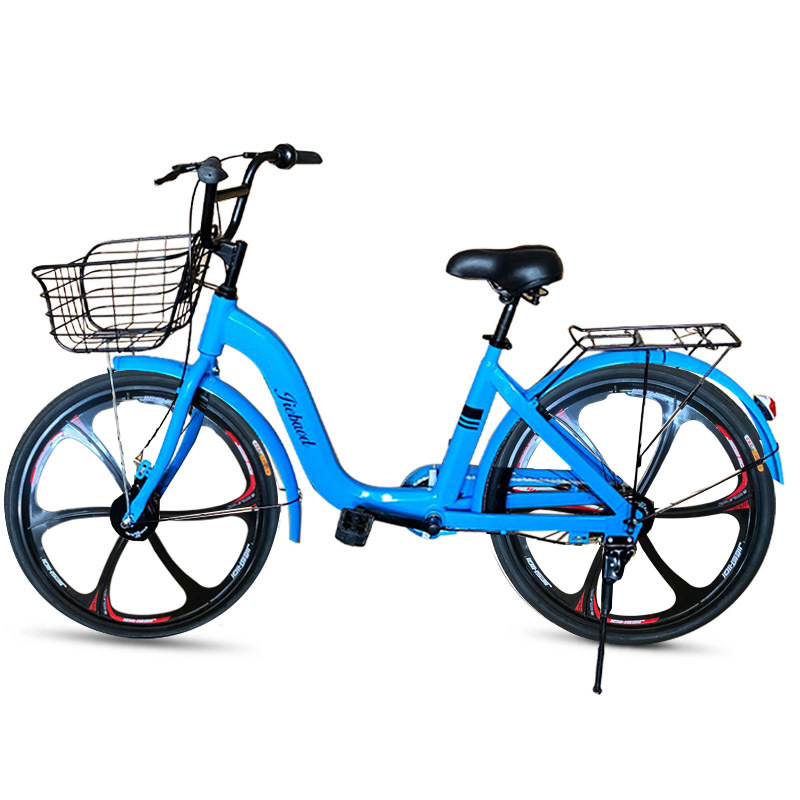 Shared Bicycle, Same Model as the Popular Yellow Bike, Solid Tire, No Need for Inflation, Aluminum Alloy, 24inch 26inch Bearings, Adult Bike
