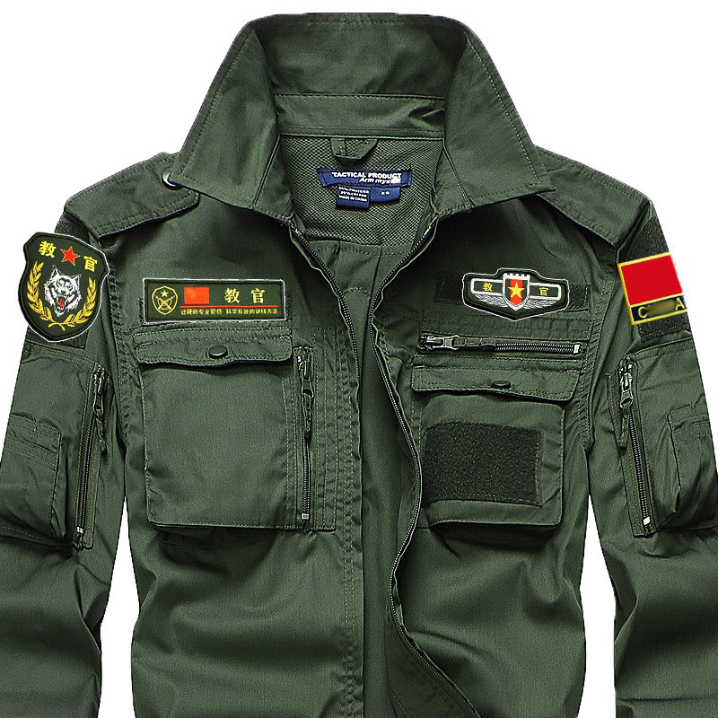 Wild Combat Army Meme Costume Summer Spring Thin style instructor suit men's work to serve as a camouflamenswear military training uniform