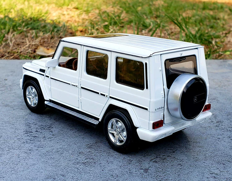 Caipo 1:32 Mercedes-Benz g350D off-road SUV hợp kim mô hình xe mô phỏng ban đầu kim loại mô hình xe đồ chơi trang trí - Chế độ tĩnh