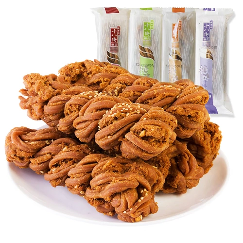Tianjin Specialty Products Аутентичные Guifa Xiang восемнадцать уличных сахарных алкоголя Blossom Blossom Blotless Casclatory Snacks Закуски Независимая небольшая упаковка