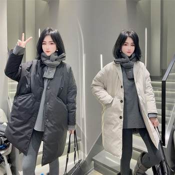 Women's solid color college style workwear cotton jacket Women's solid color college style workwear cotton jacket