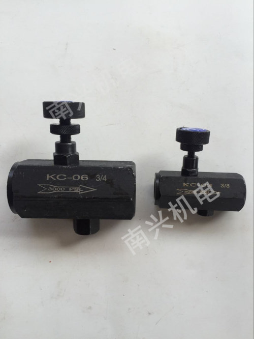 Hydraulic one-way throttle valve Hydraulic regulator KC-02 KC-03 KC-04 KC-06 KC-08