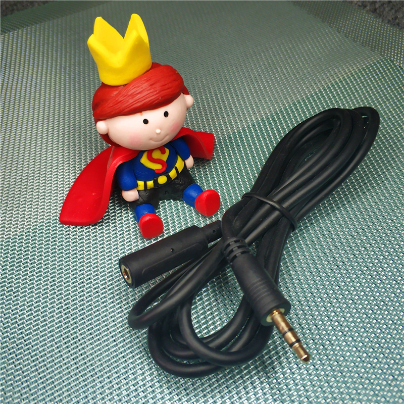 High-end headphone extension cord plus coarse sound quality No distortion 1 5 m long recording studio Private