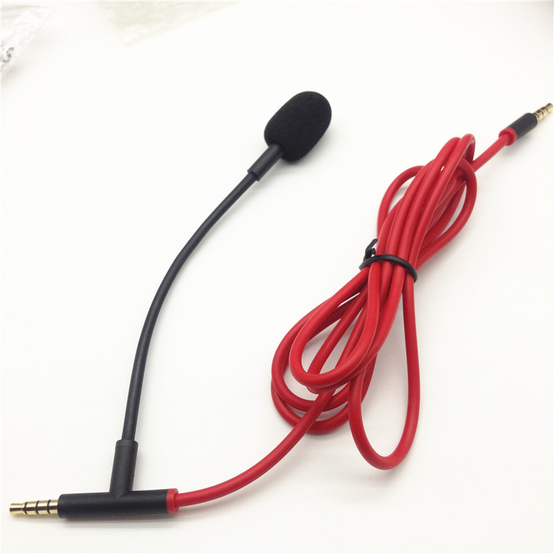 High-grade headset disassembly accessories Mobile phone K song microphone notebook Mike male to male with wheat line American