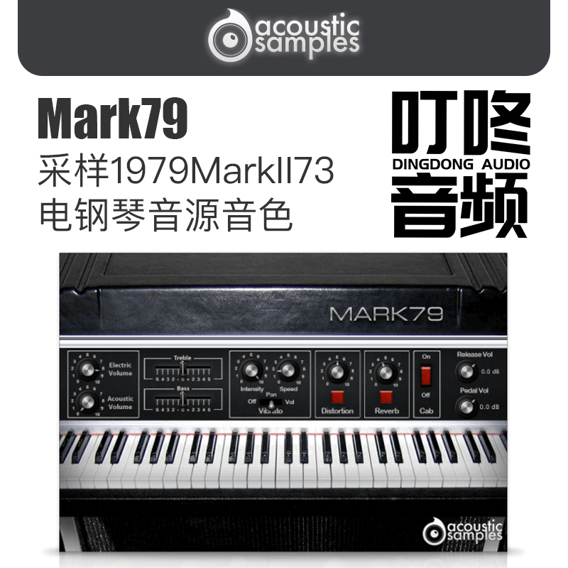 Acousticsample Mark79 Sample 1979 Mark II 73 Electric Piano MIDI Music Making