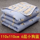 Детское хлопковое марлевое банное полотенце, зимнее одеяло для новорожденных, хорошо впитывает воду