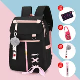 Школьный рюкзак, милая вместительная и большая сумка через плечо, в корейском стиле, подходит для подростков, 14 лет