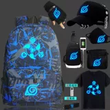 Наруто, вместительный и большой школьный рюкзак, коллекция 2021, в корейском стиле