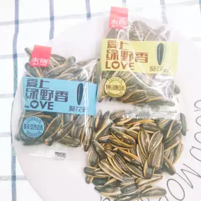 Yongxin falls in love with green wild fragrance Sunflower Seeds Sunflower seeds fresh milk flavor caramel flavor 1 pack