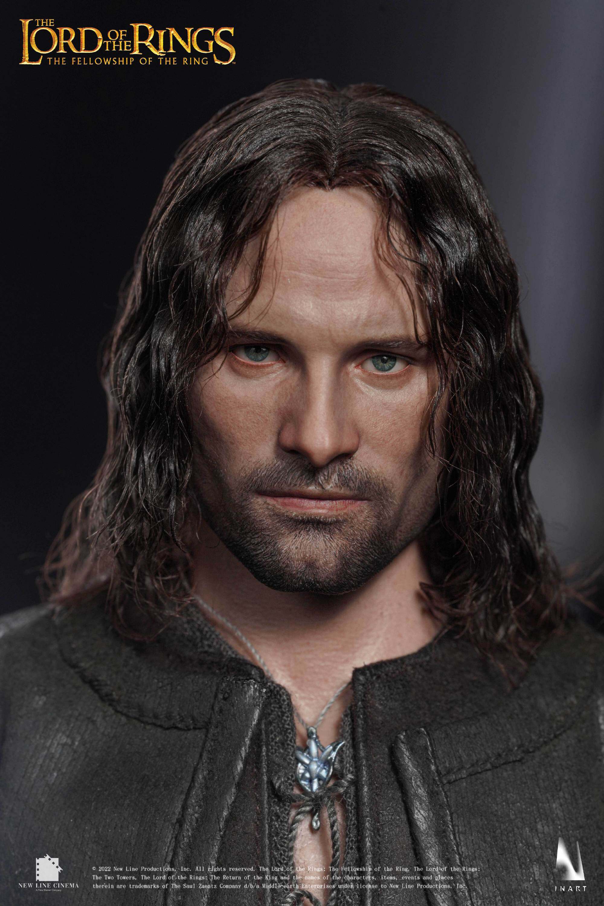 INART ロード・オブ・ザ・リング アラゴルン 植毛ver Ag-A005P1 INSTOCK INART AG-A005P1 1/6 The Lord of the Rings Aragorn Premium