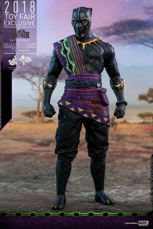 In Stock Hottoys Ht Mms487 Black Panther Dad Black Panther Father