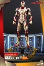 #brandnewspot# HOTTOYS HT QS008 1 4 Iron Man MK42 Deluxe Edition Reprint
