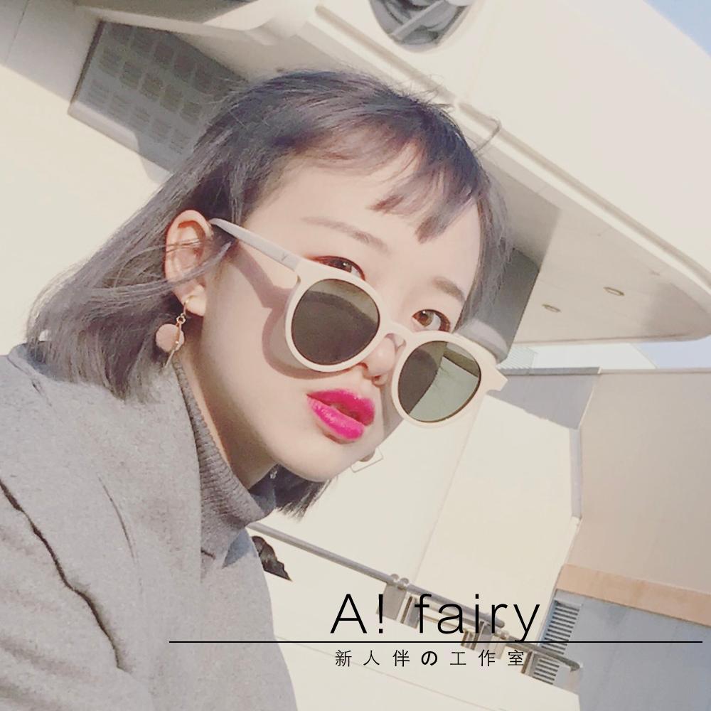 Kakakaoo dì Zhang Datun với cùng một đoạn kính râm nữ phân cực kính râm gạo trắng hộp retro mặt kính nhỏ thủy triều mắt kính