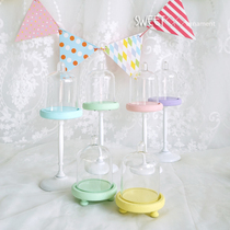Mini cake rack cupcake display rack wedding dessert table props tall cake pan color dessert frame