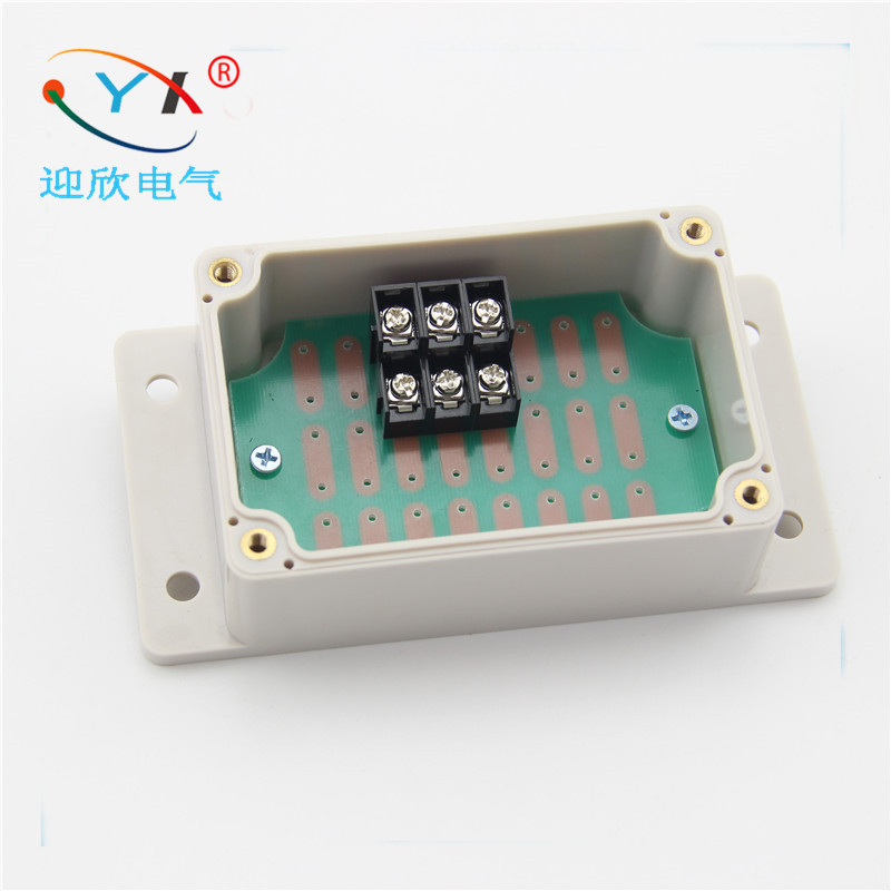100 * 68 * 50 waterproof wiring terminal box sorting wire box indoor and outdoor waterproof case industrial control junction box