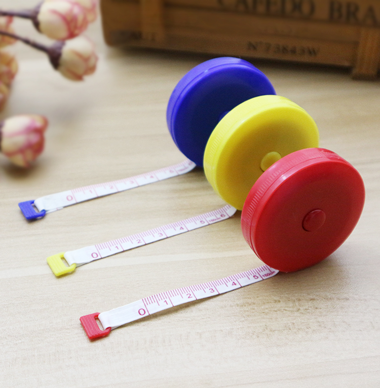 [2] gắn băng tự động vỏ có thể thu / băng mềm đo lượng dụng cụ cầm tay DIY vật liệu quần áo giặt - Công cụ & vật liệu may DIY kim đan len