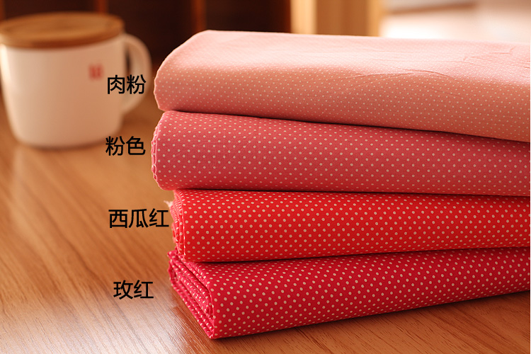 Kẹo bán vải Đậu ngọc sóng sóng ý tưởng bông vải áo sơ mi vải tự làm vải cotton 4 chiều