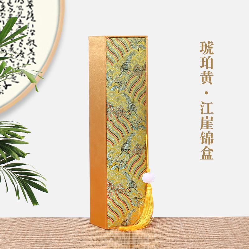 Gift Collection, Fine-Mounted Scroll, Rice Paper Storage, Hand-Rolled Whole Roll, Universal Gift Box for Calligraphy, Calligraphy and Painting Works