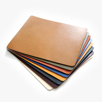 Handmade Tannic Head Layer Cow Leather Small Mouse Pad Trumpet leather minimalist High-end Laptop Cortical Mat