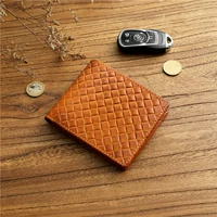 Плетеный, желтый, матовый, кожаный, принт, воловья кожа, с печатью вашего логотипа