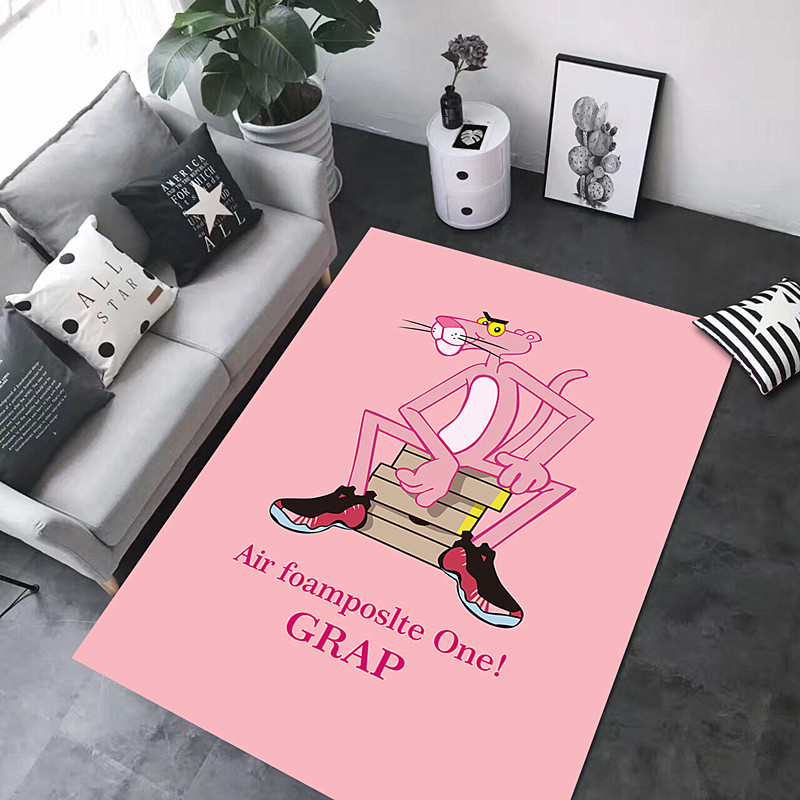 Phòng khách tối giản hiện đại bàn cà phê sofa thảm phòng ngủ đầy đủ cửa hàng dễ thương giường phía trước chăn Bắc Âu phòng phòng mat - Thảm thảm trải nhà