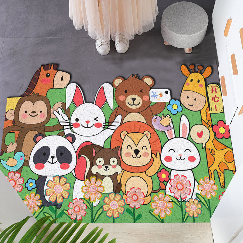 Household entry door mat entry door entry door floor mat outdoor entry waterproof wire mat kitchen non-slip mat