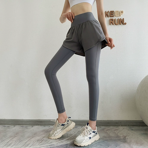 Леггинсы, штаны, летнее белье для коррекции формы бедер, комплект для спортзала, спортивный быстросохнущий комбинезон для тренировок, высокая талия, для бега, в обтяжку