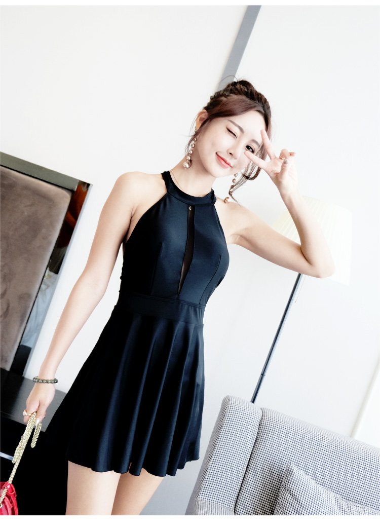 Bạn mặc đồ bơi nữ gợi cảm một mảnh váy mỏng che bụng nhỏ ngực tập hợp thép tấm nữ sinh viên áo tắm suối nước nóng bảo thủ - Bộ đồ bơi One Piece đồ bơi liền thân cho bé gái