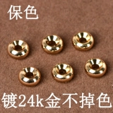 Медные бусины, браслет из кварца ручной работы, аксессуар, аксессуары, золото 24 карат, не выцветает