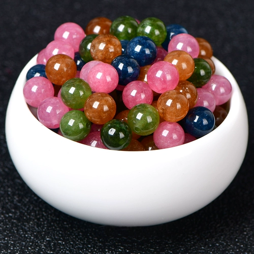 Турмалиновые бусины, браслет из кварца ручной работы, аксессуар, аксессуары