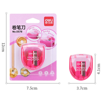 Del 0578 pencil sharpener easy to use pencil sharpener pencil sharpener children student cartoon pencil knife