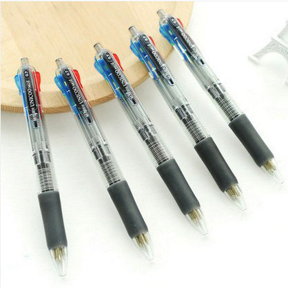 Chenguang BP8030 cute multi-color ballpoint pen multi-function press color oil pen four-color press ballpoint pen