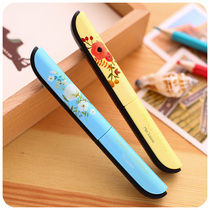 Powerful 6000 Plum Blossom Portable Scissors Manual Class Student Paper-cut Scissors Creative Folding Cut Safety Scissors