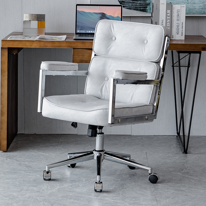 Computer chair home comfortable sedentary simple leisure can lift and rotate desk chair study light luxury backrest office chair