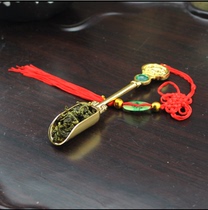  Metal tea spoon Alloy teaspoon Tea spoon Tea spoon Tea spoon accessories Metal tea national factory direct sales