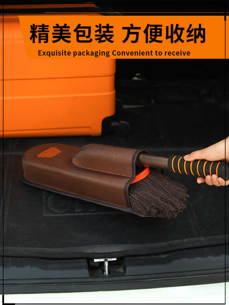 Xe bọ cạp cọ rửa xe lau xe ô tô với công cụ tro rửa xe nhân tạo làm sạch nguồn cung cấp xe chổi quét bụi - Sản phẩm làm sạch xe cọ rửa xe ô tô